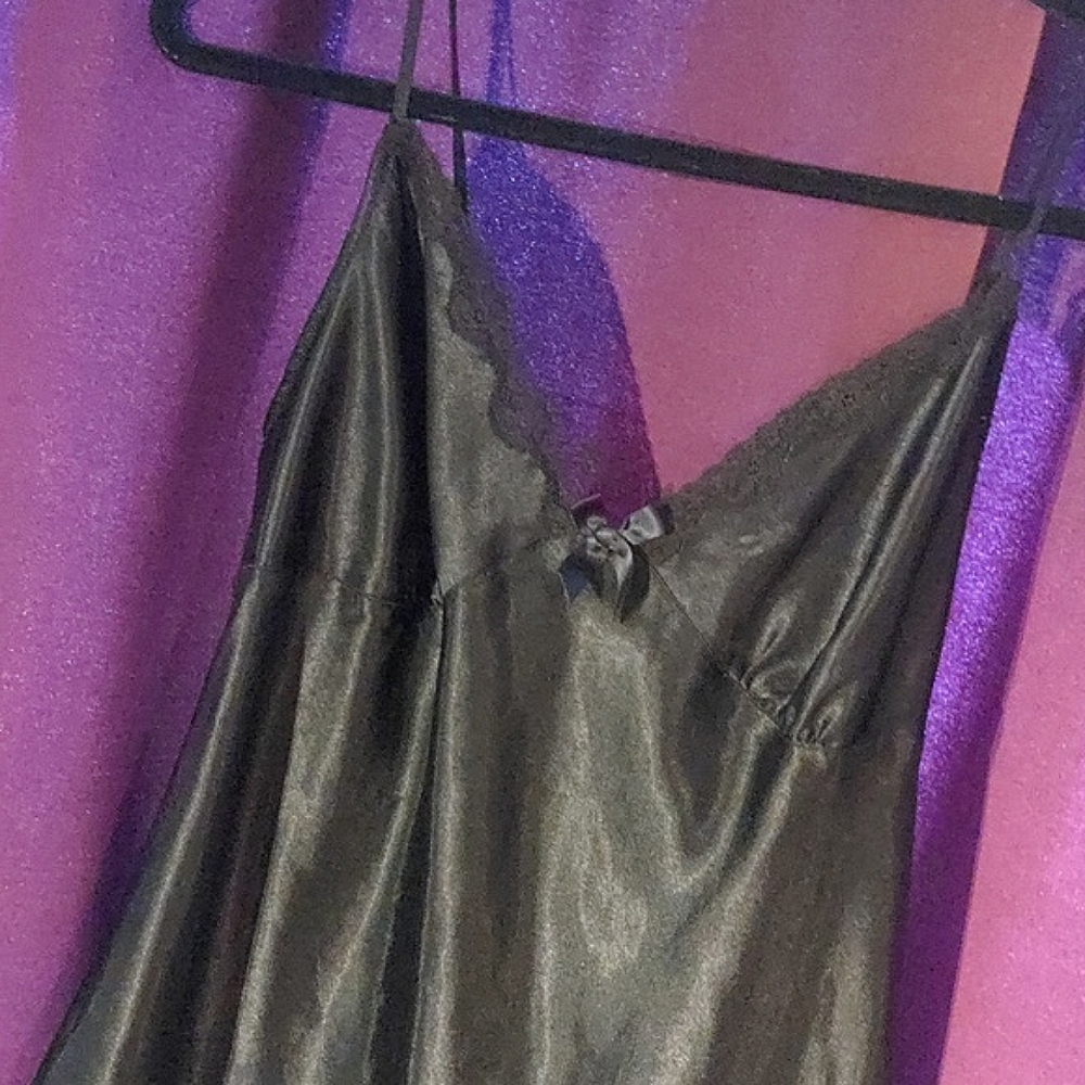 Vintage Black Lace La Senza XL Slip.